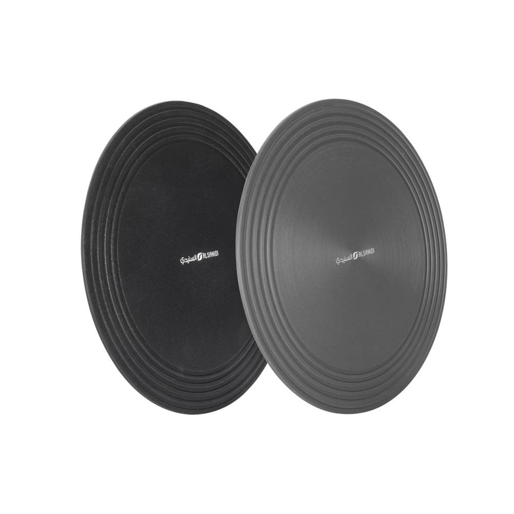 ALSANIDI, Heating and defrosting frozen foods saj, Defrost food, Black, Size 28 Cm