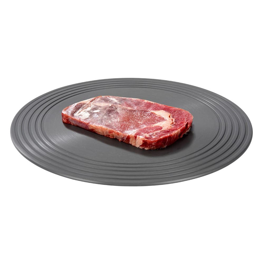 ALSANIDI, Heating and defrosting frozen foods saj, Defrost food, Gray, Size 28 Cm