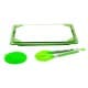 ALSANIDI, Frozen food defrosting kit, Defrost food, Green, Size 23.5*33.5 Cm