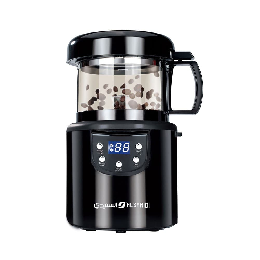 ALSANIDI, Coffee Roaster, Manual Roaster, Black, capacity 80-100 Gm