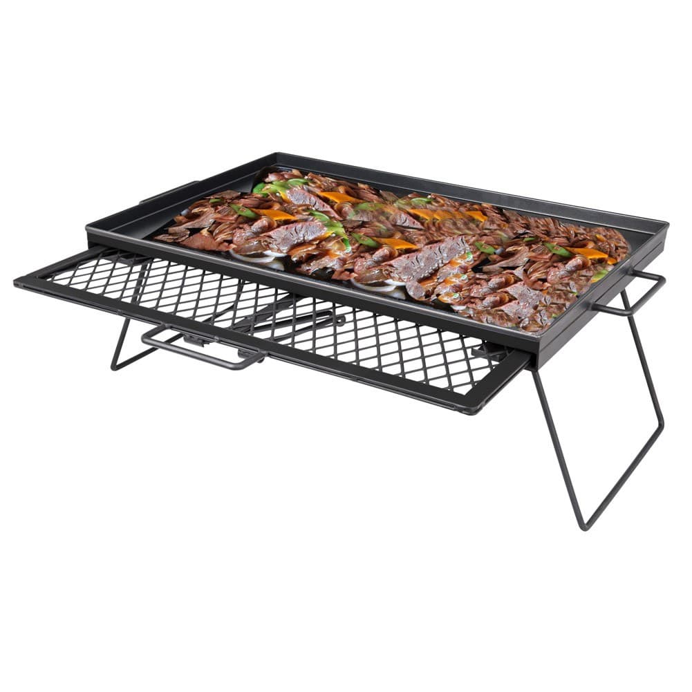 ALSANIDI, Grill pan, Burger Grill Saj, Black, Size 44*69 Cm