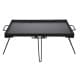 ALSANIDI, Grill pan, Burger Grill Saj, Black, Size 44*69 Cm