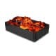ALSANIDI, Charcoal grill for trips, Portable Charcoal Grill, Black, Size 40*60 Cm