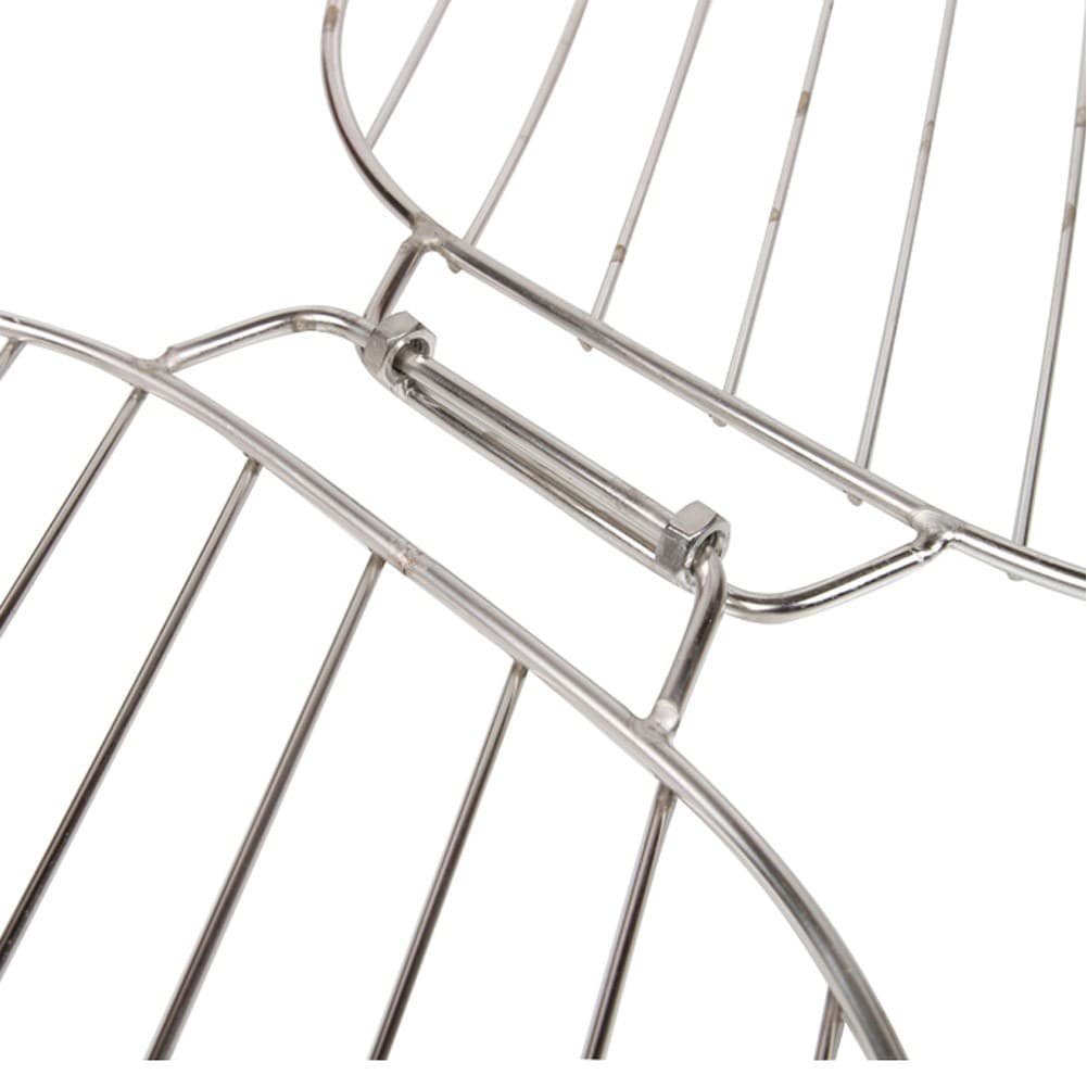 ALSANIDI, Stainless steel grill grate, Grill grates, Silver, Size 26*36 Cm