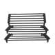 ALSANIDI, Portable Charcoal Grill for trips, Charcoal stove, Black, Size 86*73.5 Cm