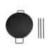 ALSANIDI, Grill pan, Burger Grill Saj, Black, Size 60 Cm