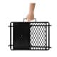 ALSANIDI, Fire Stand with grill Saj, Portable mini barbecue charcoal grill for picnics, Black, Size 33*46 Cm