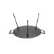 ALSANIDI, Dawar Alsa'ada, Trips grill, Black, Size 47.2 Cm