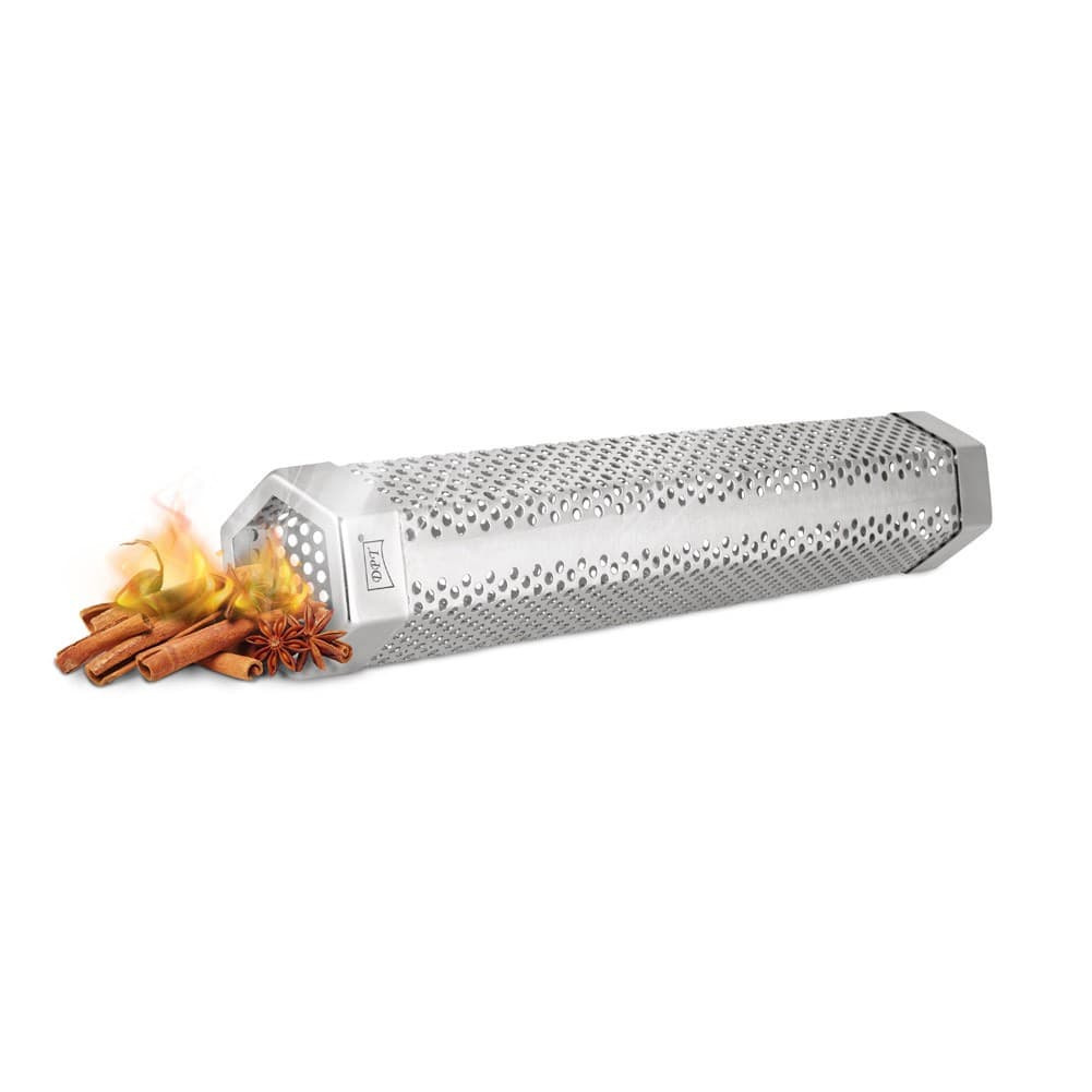 DPT,  Bbq Smoker Tube, smoke pipe, Silver, Size 5.8*31 Cm