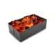 ALSANIDI, Charcoal grill for trips, Portable Charcoal Grill, Black, Size 30.5*50.5 Cm