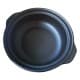 ALSANIDI, Heat pottery pot, Thermal pottery pot, Black, capacity 1.3 L Size 20 Cm