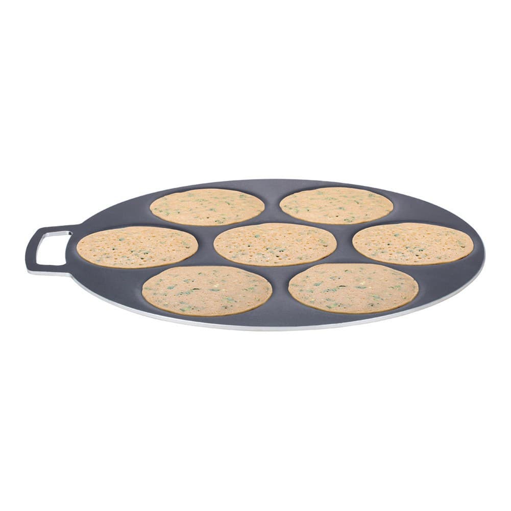 ALSANIDI, Grill pan, Burger Grill Saj, Black, Size 50 Cm Thickness 5 ml