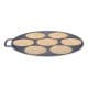 ALSANIDI, Grill pan, Burger Grill Saj, Black, Size 50 Cm Thickness 5 ml