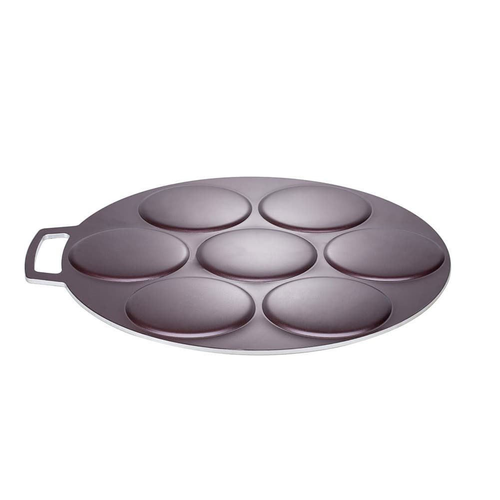 ALSANIDI, Pancake Saj, Crepe maker, Black, Size 40 Cm Thickness 5 ml