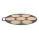 ALSANIDI, Pancake Saj, Crepe maker, Black, Size 50 Cm Thickness 5 ml