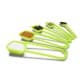 ALSANIDI, Food measuring spoon, Green, Set 5 pcs