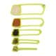 ALSANIDI, Food measuring spoon, Green, Set 5 pcs