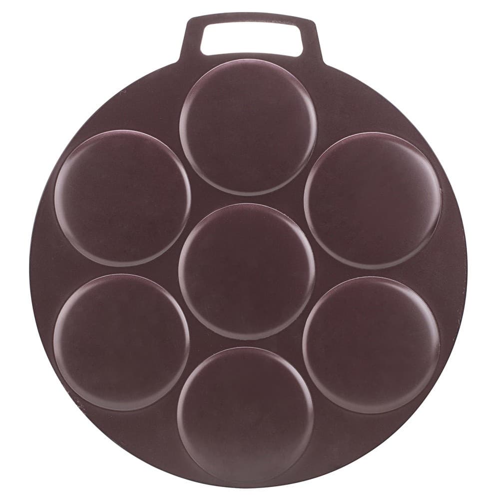 ALSANIDI, Pancake Saj, Crepe maker, Black, Size 50 Cm Thickness 6 ml