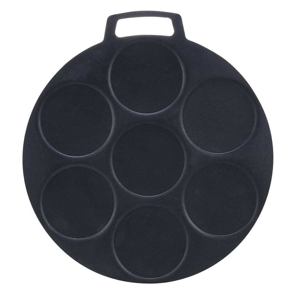 ALSANIDI, Pancake Saj, Crepe maker, Black, Size 50 Cm Thickness 6 ml