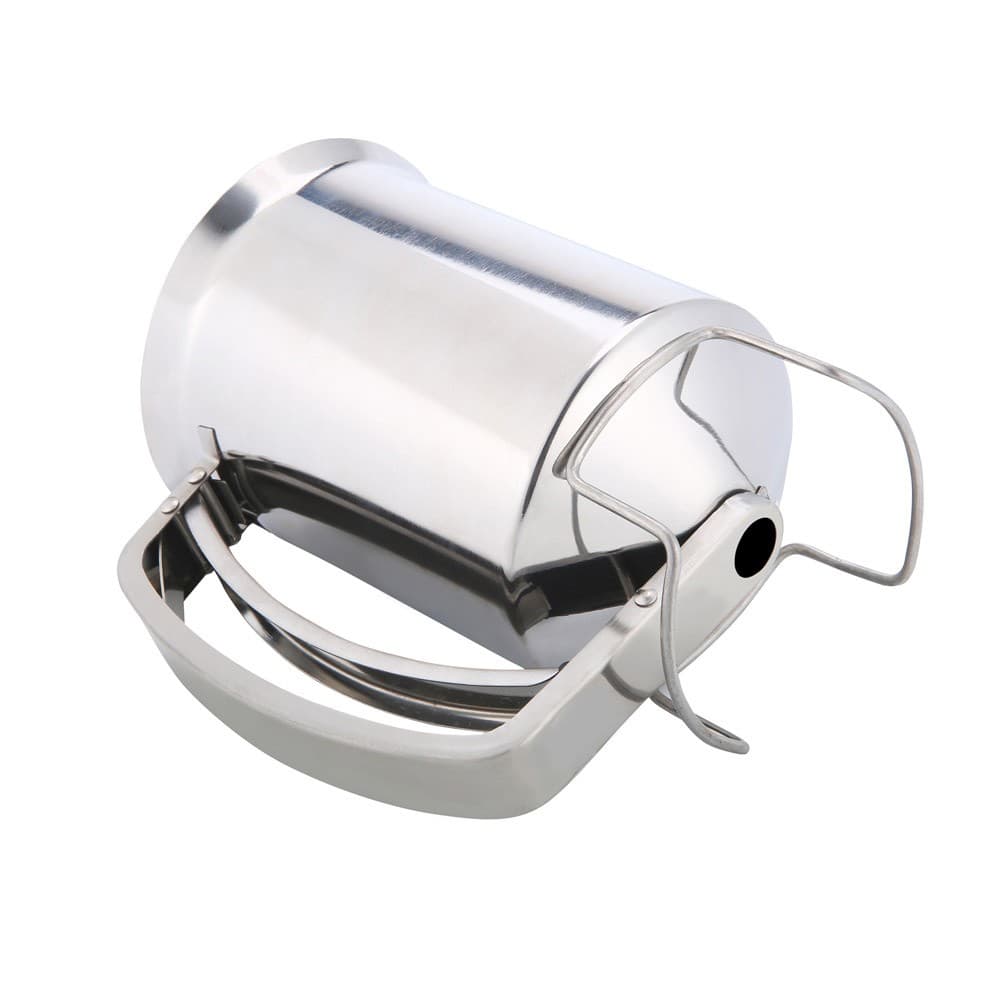 ALSANIDI, Stainless steel funnel, Silver, Size 10.5*16 Cm