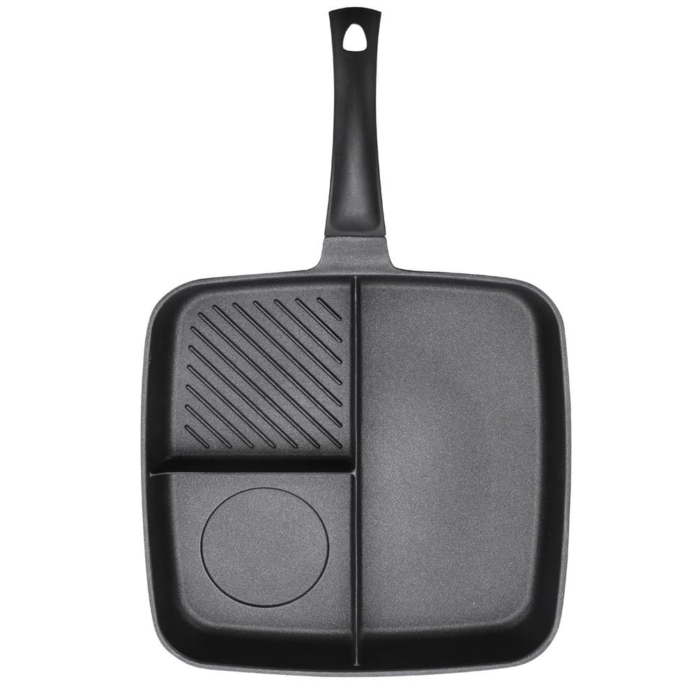 DPT, Cooking pan, Frying pan
, Black, Size 32*32 Cm
