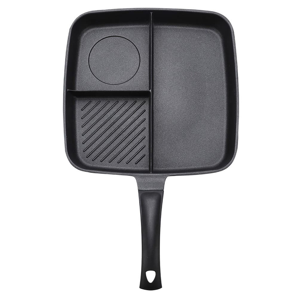 DPT, Cooking pan, Frying pan
, Black, Size 32*32 Cm