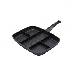 DPT, Cooking pan, Frying pan
, Black, Size 30*38 Cm
