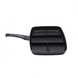 DPT, Cooking pan, Frying pan
, Black, Size 30*38 Cm