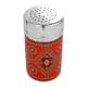 ALSANIDI, Najdi Inscription Steel Spices Storage, Tea, coffee and sugar storage for trips, Red, Size 7*12.5 Cm