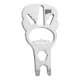 DPT, Stainless Steel Multi-Function Key, Silver