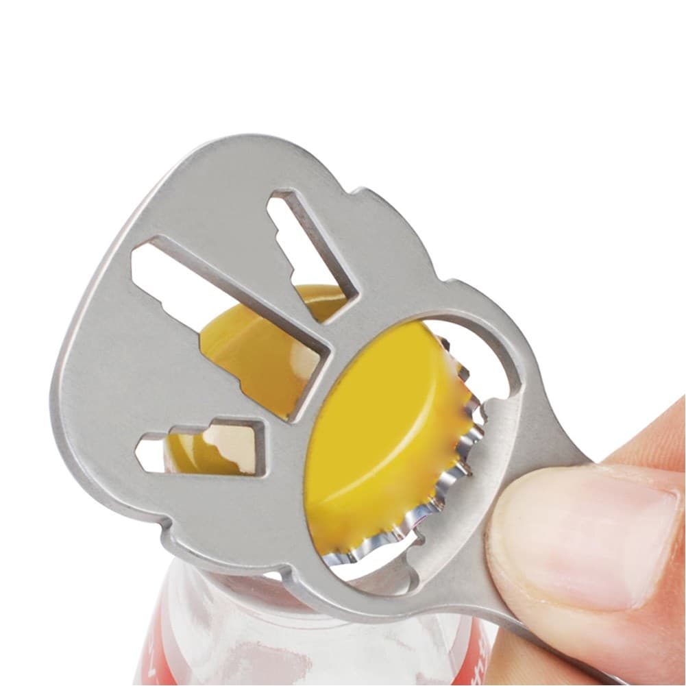 DPT, Stainless Steel Multi-Function Key, Silver
