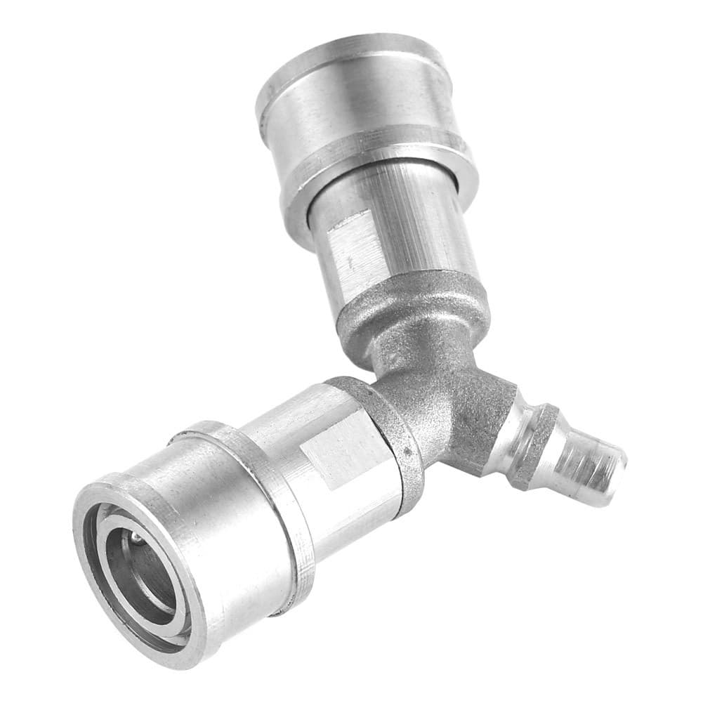 DPT, Gas stove connector, Gas connections, Silver