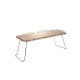 ALSANIDI, Multi-Purpose Foldable Table, Foldable Table for Outdoor and Home Gardens, Beige, Size 28*45 Cm