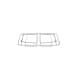 ALSANIDI, Multi-Purpose Foldable Table, Foldable Table for Outdoor and Home Gardens, Beige, Size 28*45 Cm