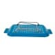 ALSANIDI, Galvanized iron utensiL drying table, Drying Rack, Turquoise, Size 50*30 Cm