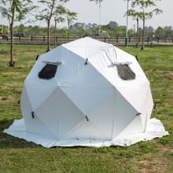 DPT, Thermal Insulation Tent, Trips Tent, White, Size 210*210*170 Cm