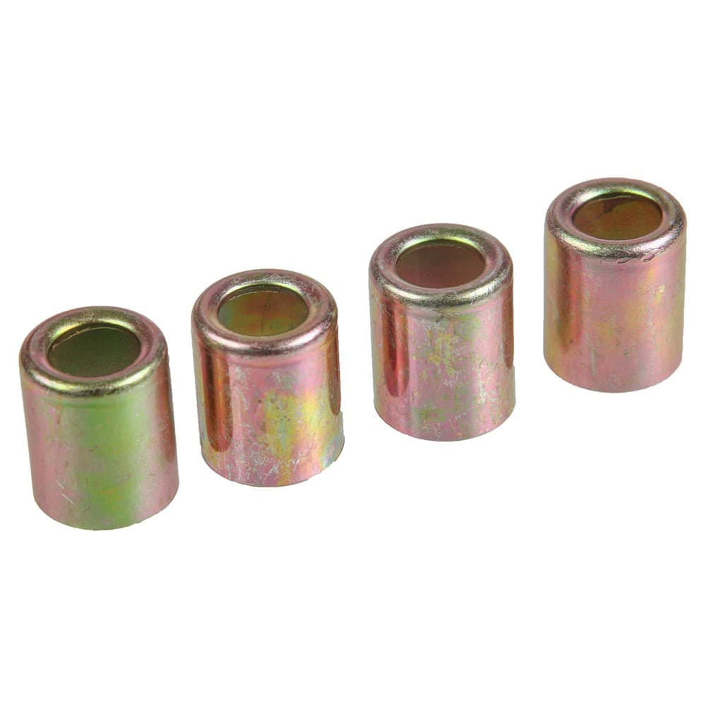 ALSANIDI, 4 large copper compression fittings, Gold, Set 4 pcs