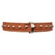 ALSANIDI, leather Climbing Rope, Brown, عرض 1.5 Cm