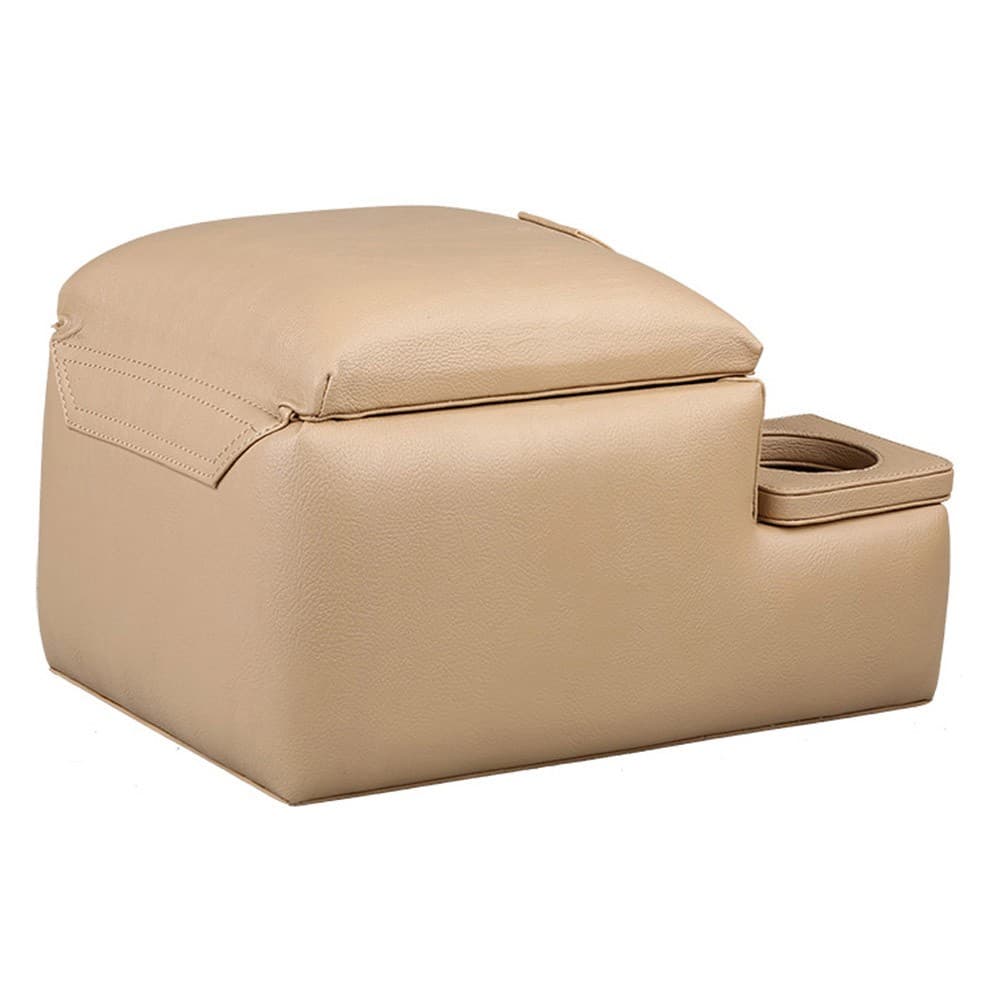 ALSANIDI, Wooden car arm rest, car Merca, Beige, Size 35*23*22Cm