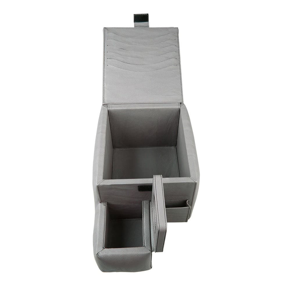 ALSANIDI, Wooden car arm rest, car Merca, Gray, Size 35*23*22Cm