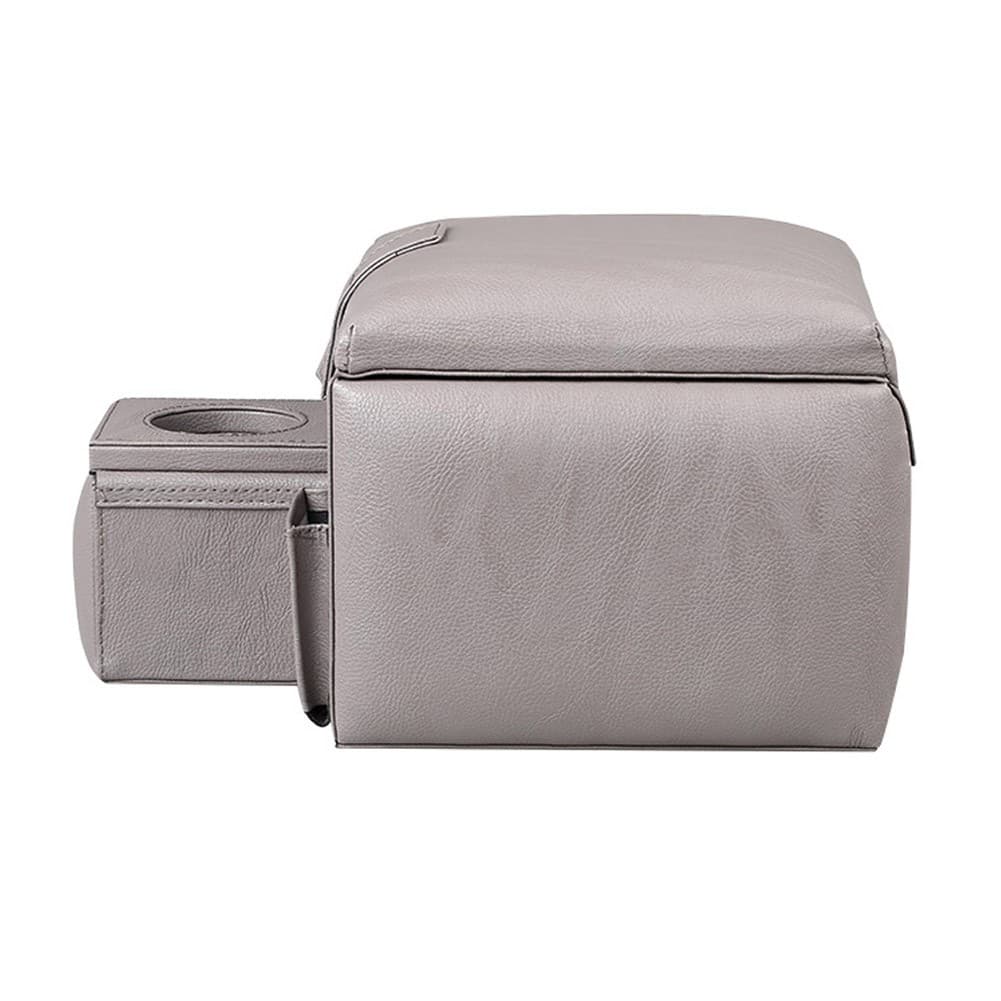 ALSANIDI, Wooden car arm rest, car Merca, Gray, Size 35*23*22Cm
