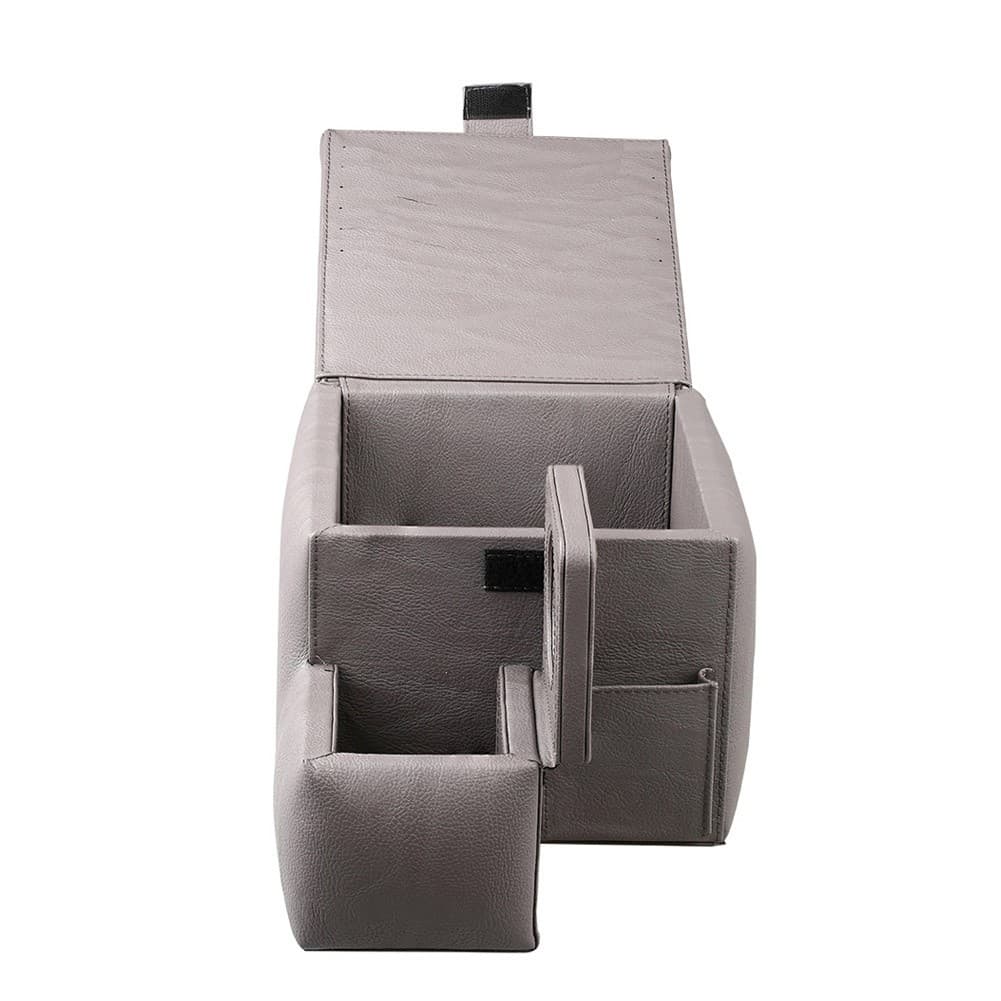 ALSANIDI, Wooden car arm rest, car Merca, Gray, Size 35*23*22Cm