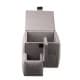 ALSANIDI, Wooden car arm rest, car Merca, Gray, Size 35*23*22Cm