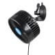 ALSANIDI, Portable Air Fan, Small Fan, Black, Size 6 inch Small