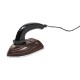 ALSANIDI, 12-volt Electric Clothes Iron for Camping, Brown*Black, 18 Watt