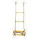 ALSANIDI, Flexible Ladder, Camping ladder, Sandy, Size 2.9 Metre load 1500 Gm