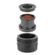 ALSANIDI, Portable Coffee Maker, Coffee Maker for Travel and Trips, Black, capacity 60 ml