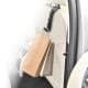 ALSANIDI, Bag Hanger Hook, Bag Hook, Black, Size 3.5*40 Cm