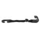 ALSANIDI, Bag Hanger Hook, Bag Hook, Black, Size 3.5*40 Cm