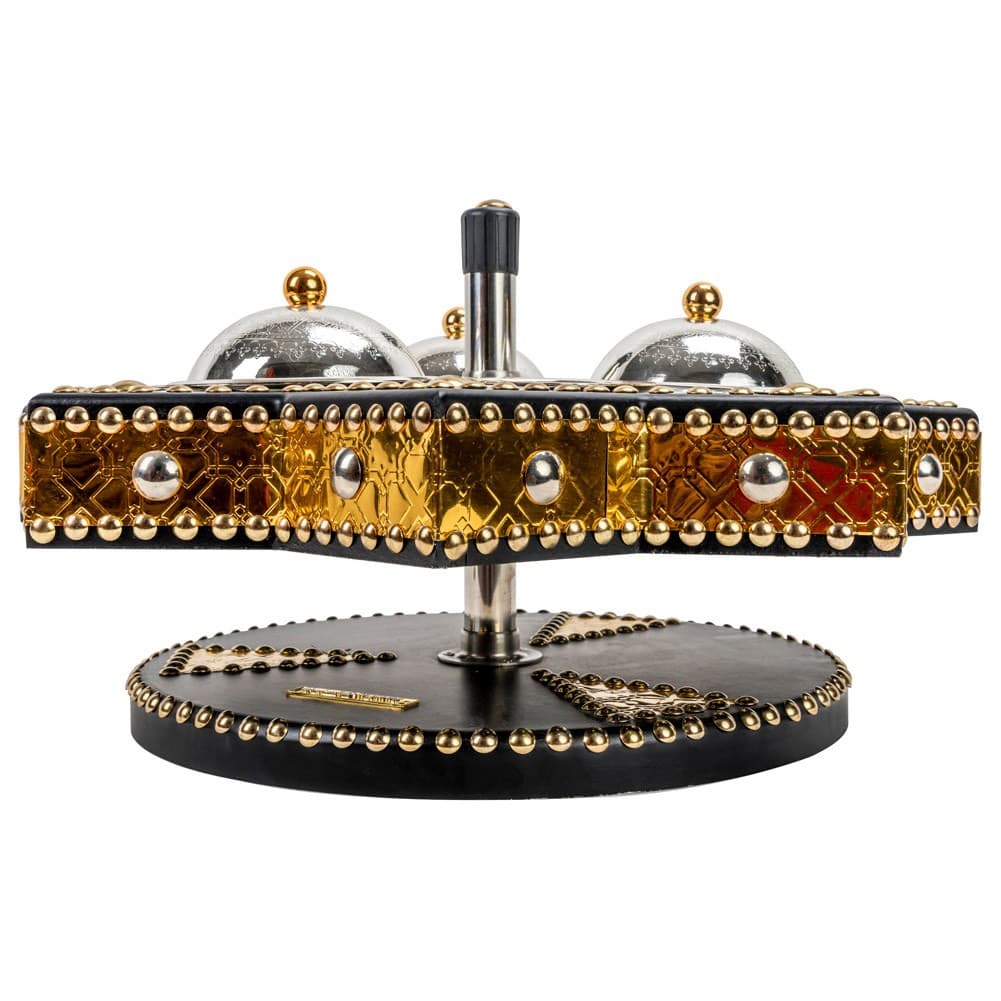ALSANIDI, Dates and Nuts Heritage Hospitality Set, Date Palm Squeezer, Black
